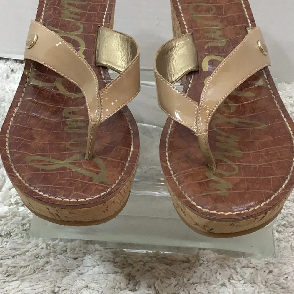 Sam Edelman Romy platform thong sandals 8.5